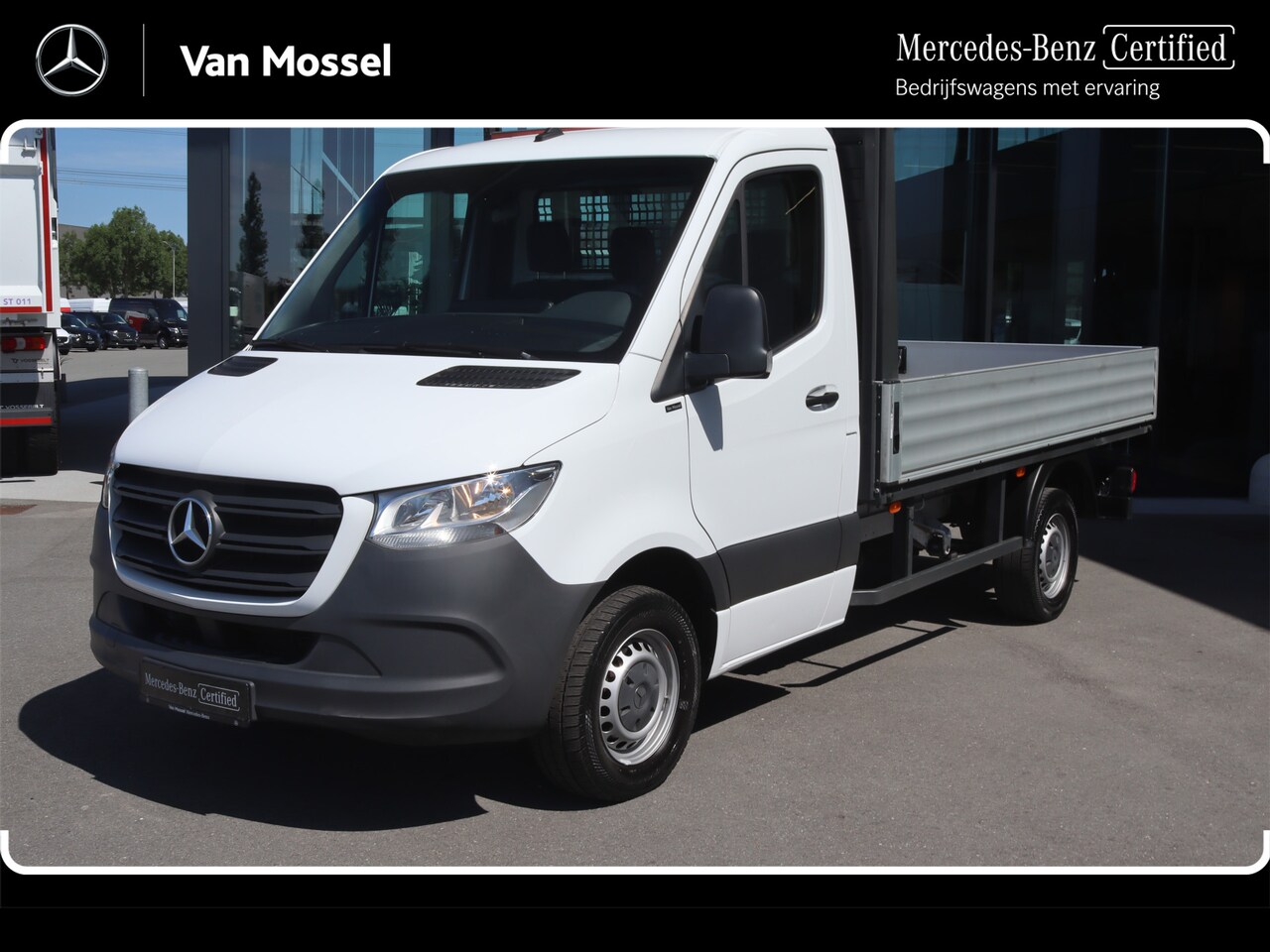 Mercedes-Benz Sprinter - 317 CDI Aut. L2 Open laadbak |AICO/MBUX/CARPLAY/CAMERA} Certified - AutoWereld.nl