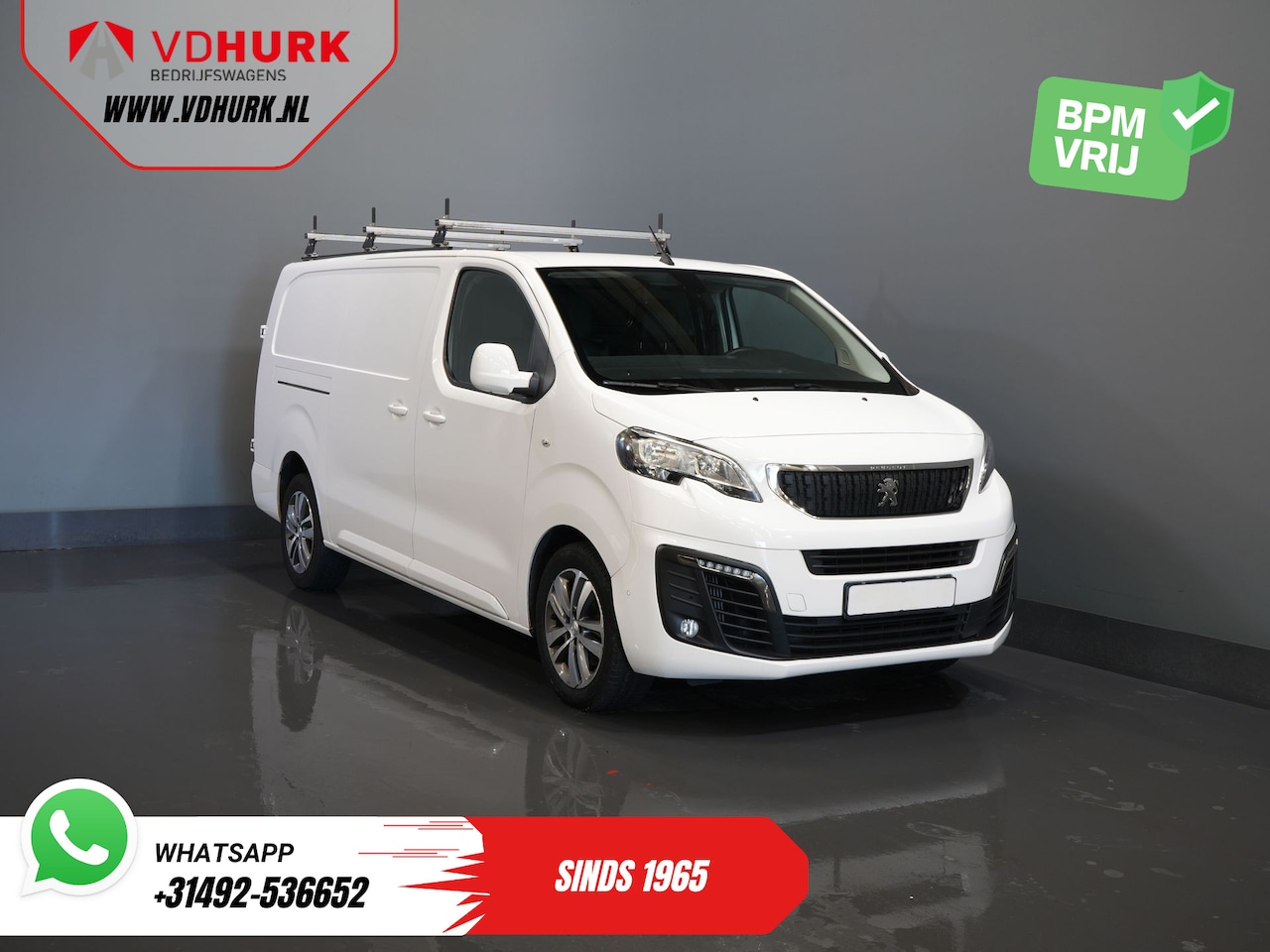 Peugeot Expert - 2.0 HDI 120 pk L3 BPM VRIJ! 2.5t Trekverm./ Carplay/ Navi/ Camera/ PDC/ Cruise/ Airco - AutoWereld.nl