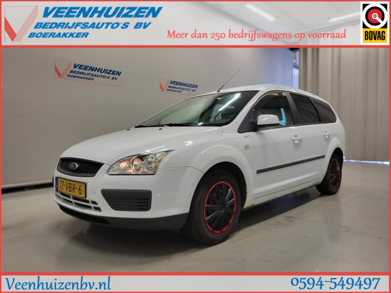 Ford Focus Wagon - 1.6TDCi 90pk Grijs kenteken Marge! - AutoWereld.nl