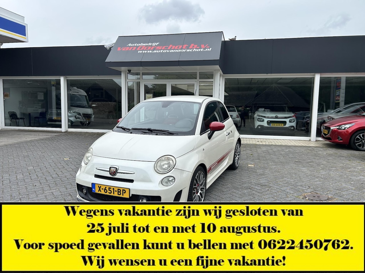 Fiat 500 Abarth - 1.4-16V complete onderhoudshistorie !!!! - AutoWereld.nl