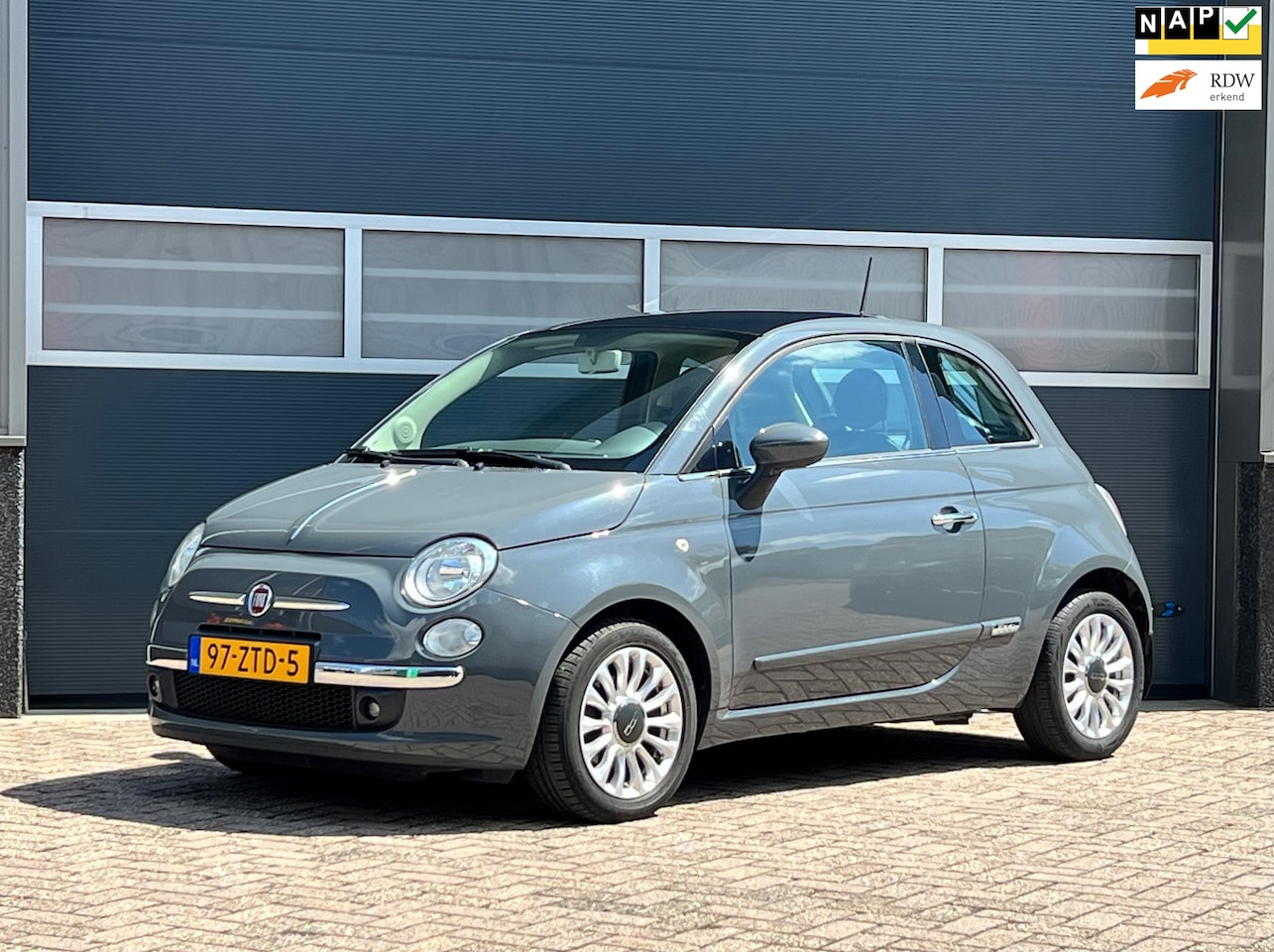 Fiat 500 - 1.0 TwinAir Lounge bj.2013 Pano|Airco|Nap. - AutoWereld.nl