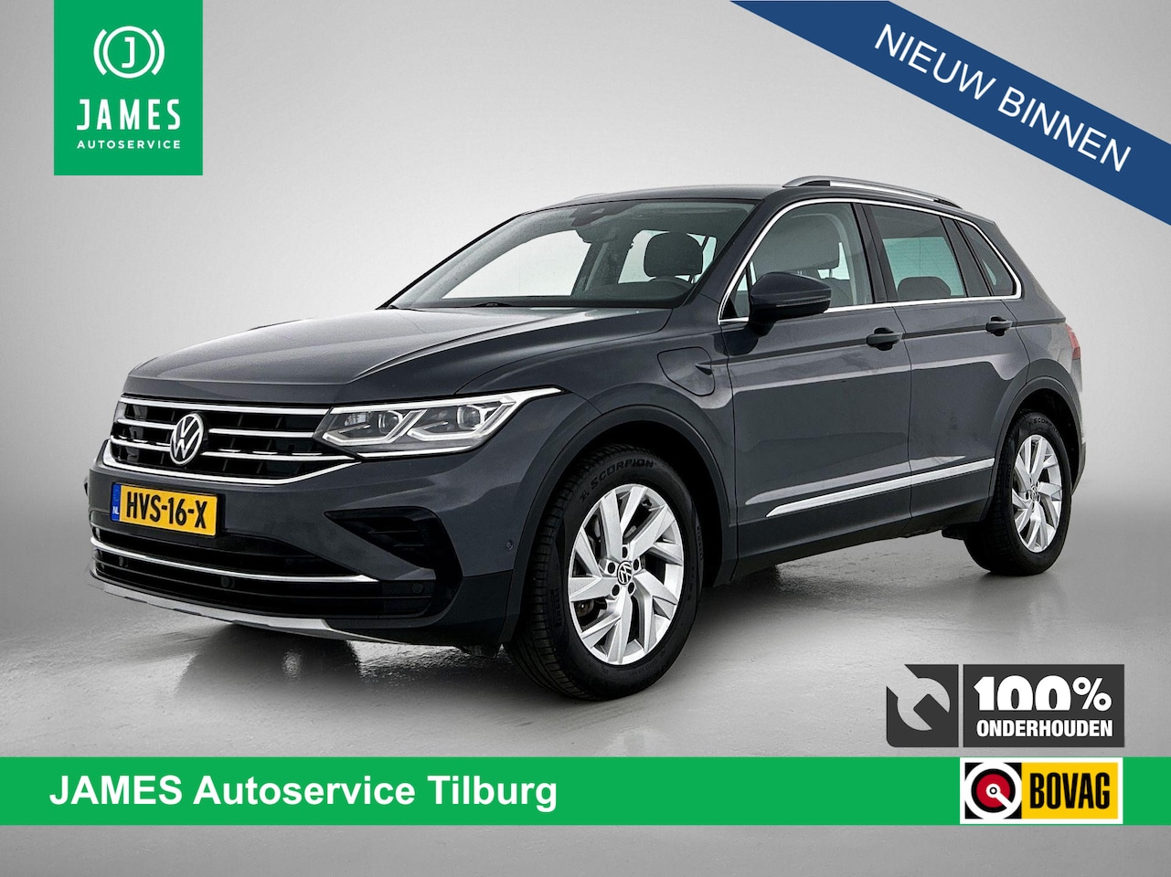 Volkswagen Tiguan - 1.4 TSI eHybrid Business+ AD-CRUISE TREKHAAK FULL-LED - AutoWereld.nl