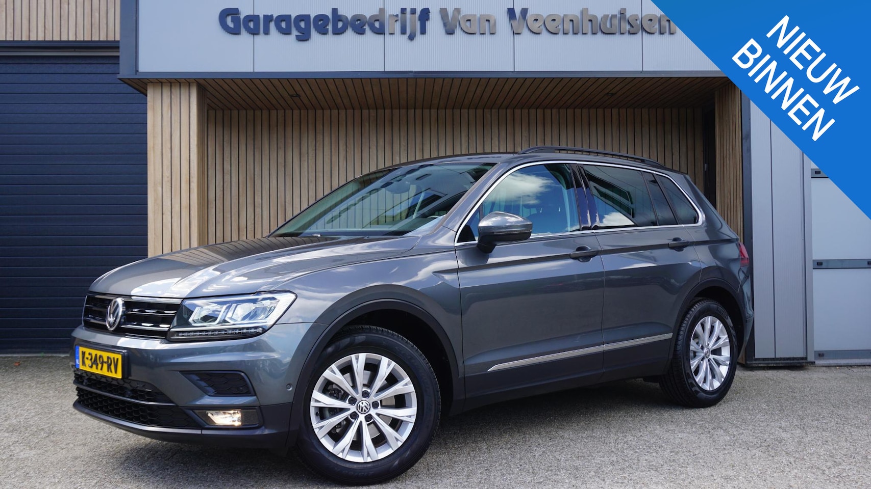 Volkswagen Tiguan - 1.5 TSI 150pk DSG ACT Comfortline Business LED Elek.Trekhaak Keyless A-Camera *1800kg Trek - AutoWereld.nl