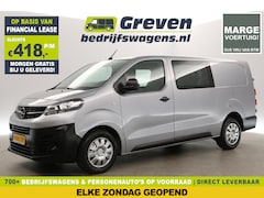 Opel Vivaro - 1.5 CDTI L3H1 | MARGE | Dubbele Cabine | 5 Persoons | Airco Cruise Carplay PDC Elektrpakke