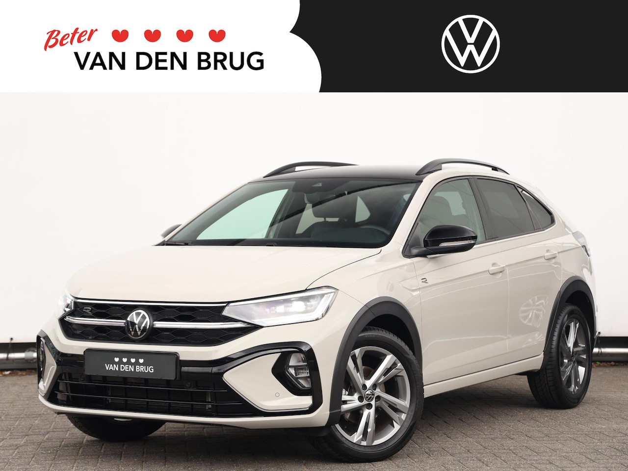 Volkswagen Taigo - 1.0 TSI R-Line Climate Control|Dakpakket|Nav via App Connect| Led Matrix - AutoWereld.nl