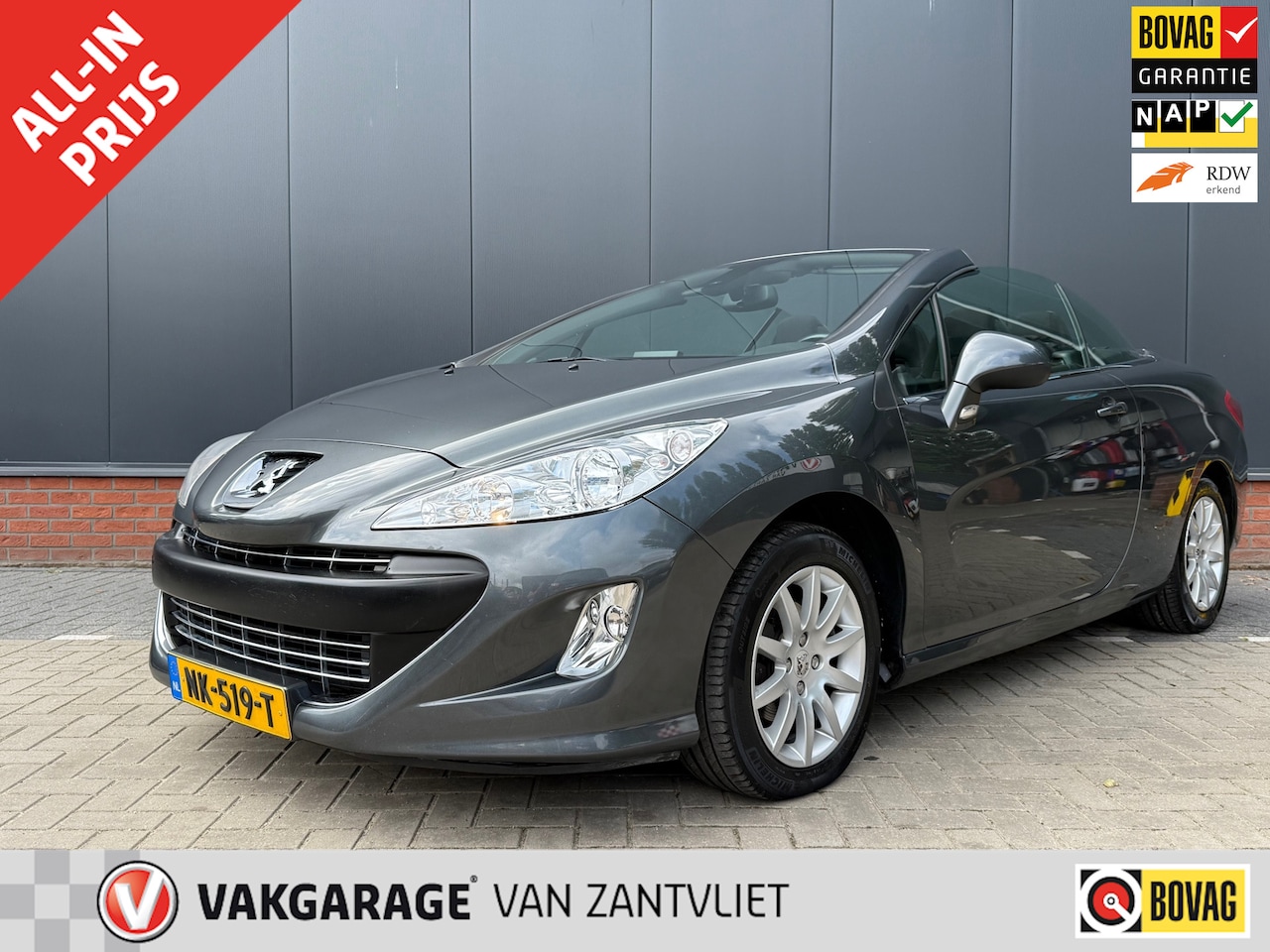 Peugeot 308 CC - 1.6 VTi Sport 1.6 VTi Sport (12 mnd BOVAG-garantie) - AutoWereld.nl