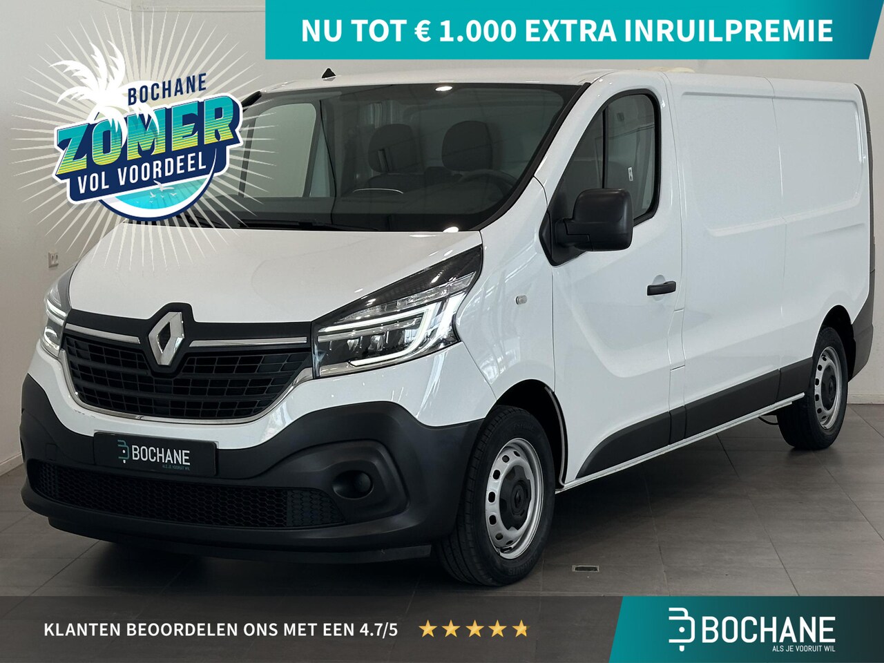 Renault Trafic - 2.0 dCi 120 T29 L2H1 Comfort | Navigatie | Airco | Cruise Control | Bedrijfswageninrichtin - AutoWereld.nl