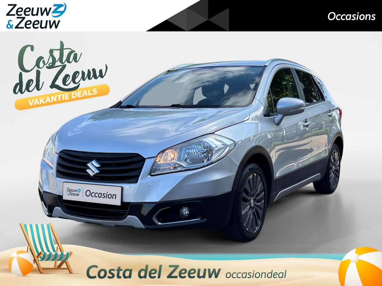 Suzuki SX4 S-Cross - 1.6 Exclusive | NAVI | TREKHAAK | CRUISE | CLIMATE | KEYLESS | - AutoWereld.nl