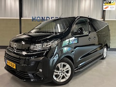 Opel Vivaro - 2.0 Diesel 180 S&S L3 DC AUT I DUBBEL CABINE I BPM VRIJ I LEDER I 2X SCHUIFDEUR I ADAPTIEF