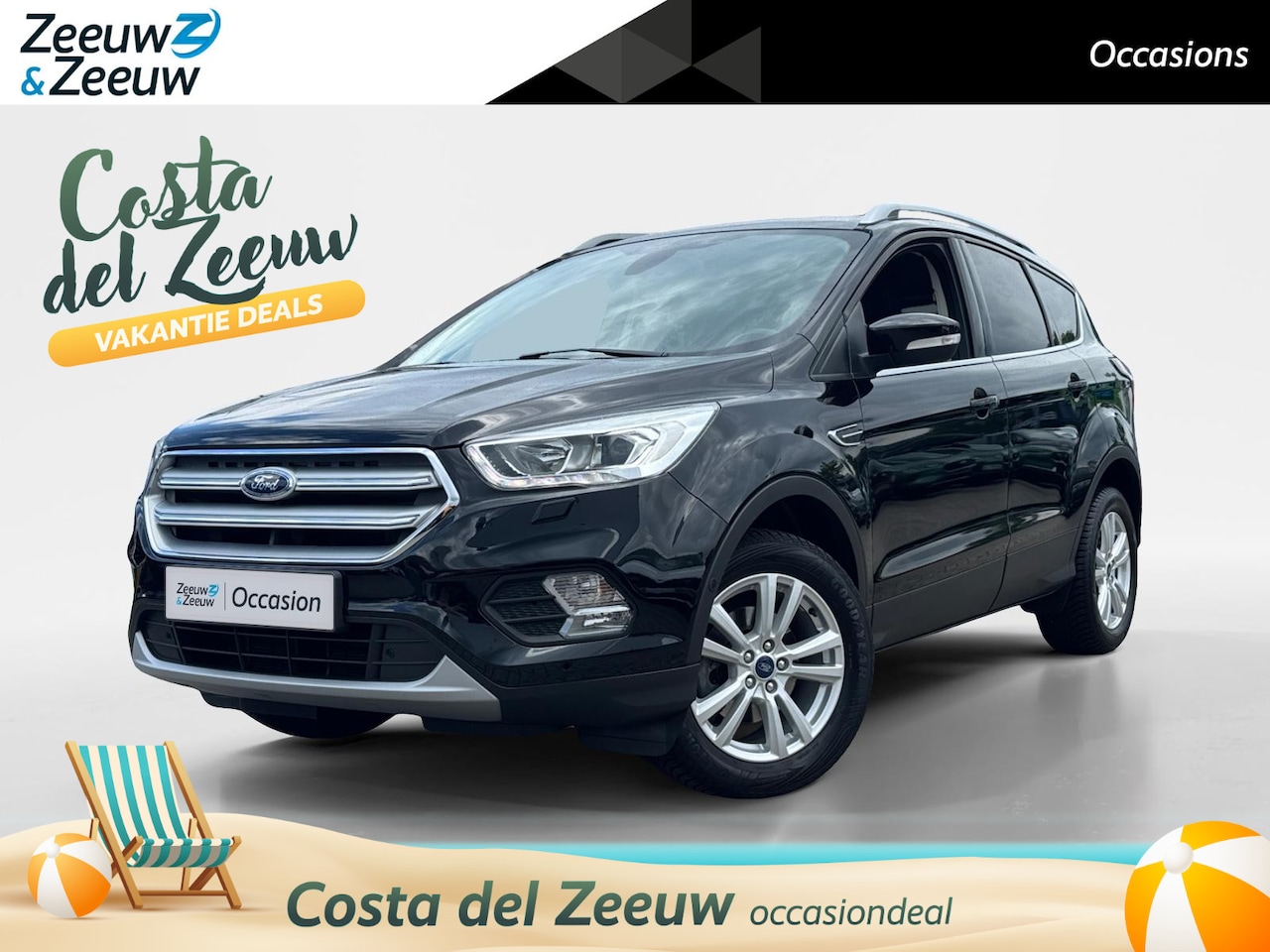 Ford Kuga - 1.5 EcoBoost Titanium | Dual Climate-Controle | Winter-pack | Full map navigatie | 12 Maan - AutoWereld.nl