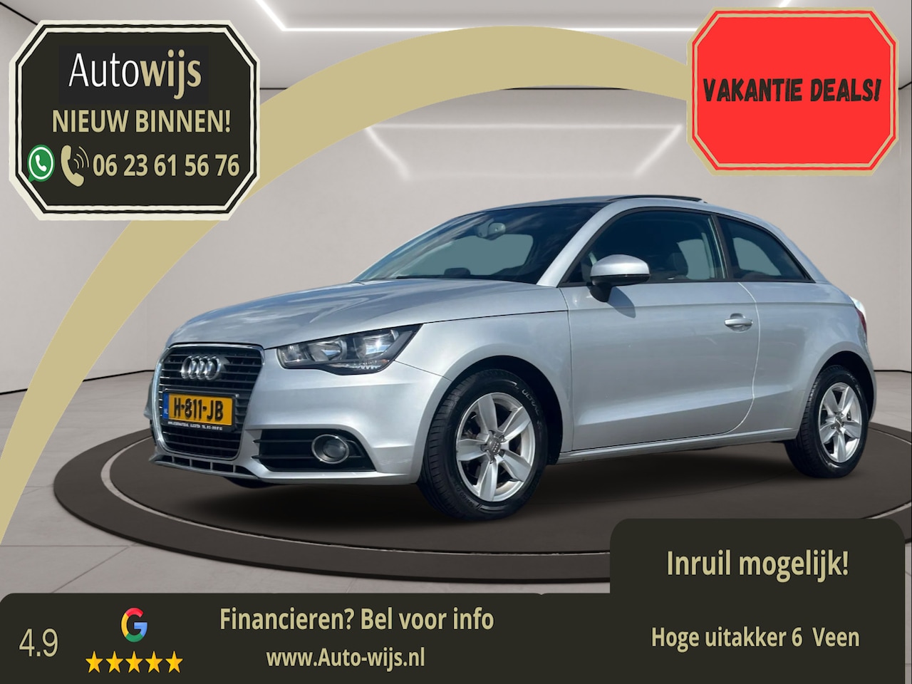 Audi A1 - 1.2 TFSI Attraction Pro Line|Pano|Stoelverw|Goed ondehouden - AutoWereld.nl