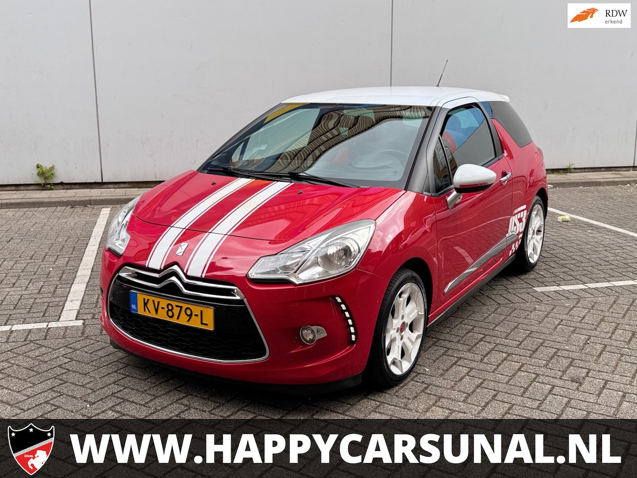 Citroën DS3 - 1.6 THP Sport Chic 1.6 THP Sport Chic, AIRCO, NAVI, NAP, NIEUWE APK - AutoWereld.nl