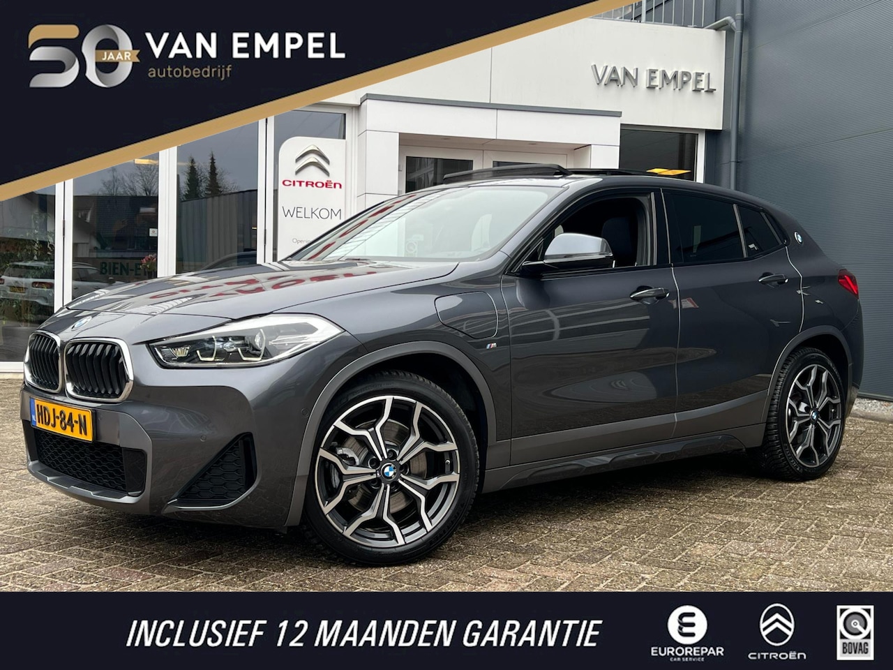 BMW X2 - XDrive25e High Executive M-Pakket interieur/exterieur | Schuif- Kanteldak | Elektrische st - AutoWereld.nl