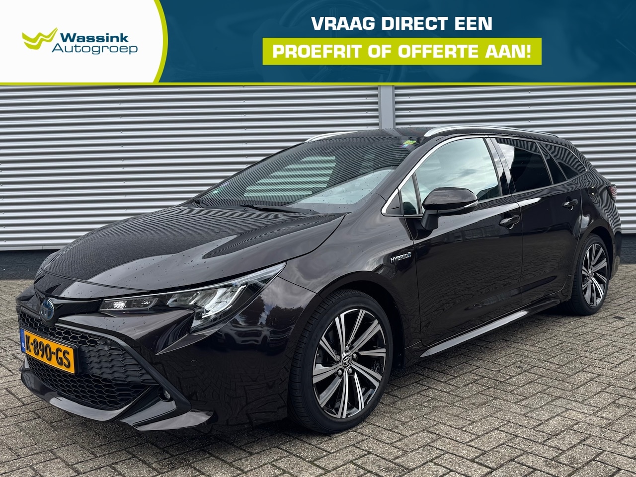 Toyota Corolla Touring Sports - 1.8 Hybrid 122pk CVT Dynamic | Trekhaak | Stoelverwarming | Navigatie | Climate Control | - AutoWereld.nl