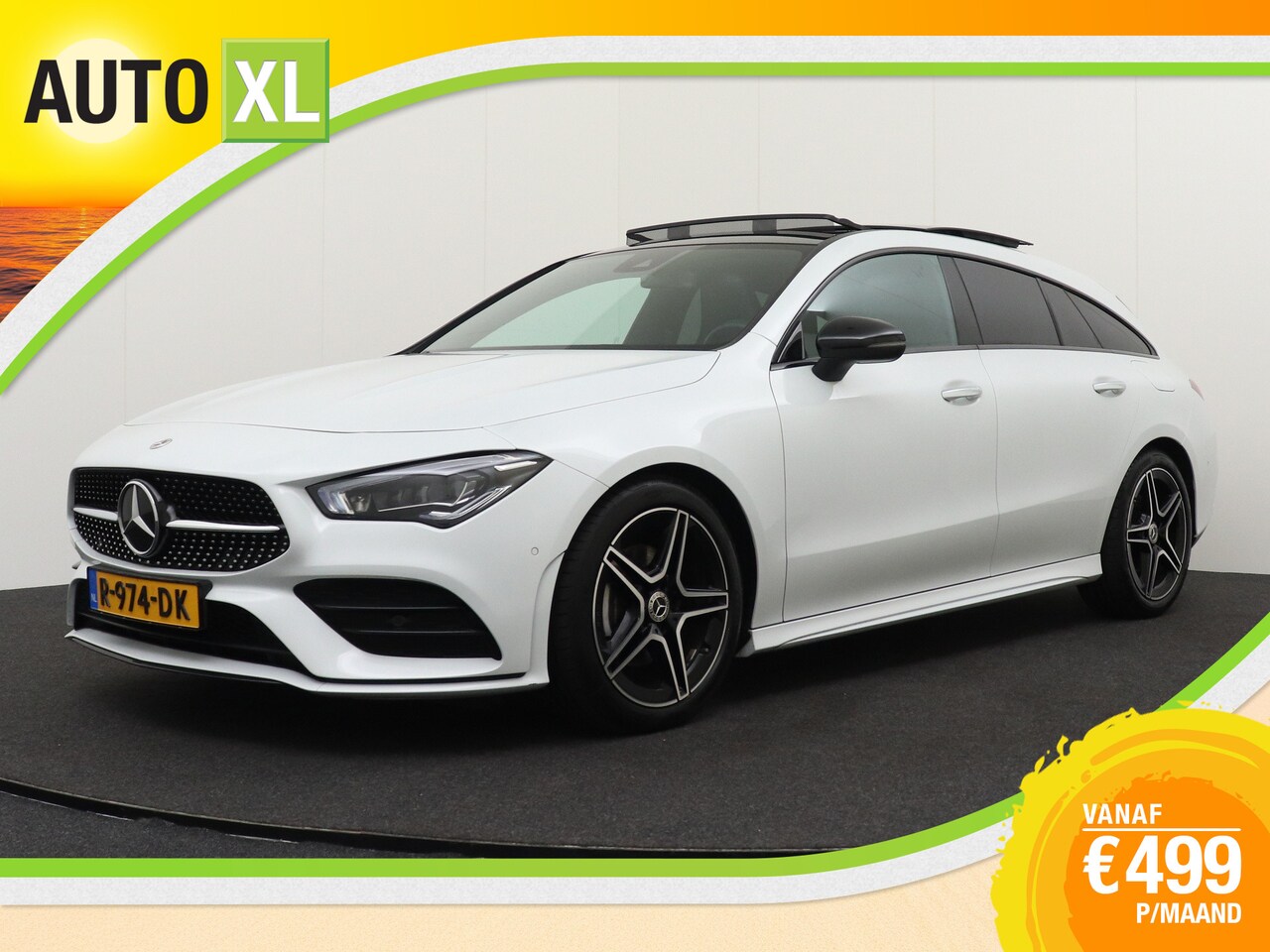 Mercedes-Benz CLA-klasse Shooting Brake - 180 AMG Pano-dak Memory Camera - AutoWereld.nl
