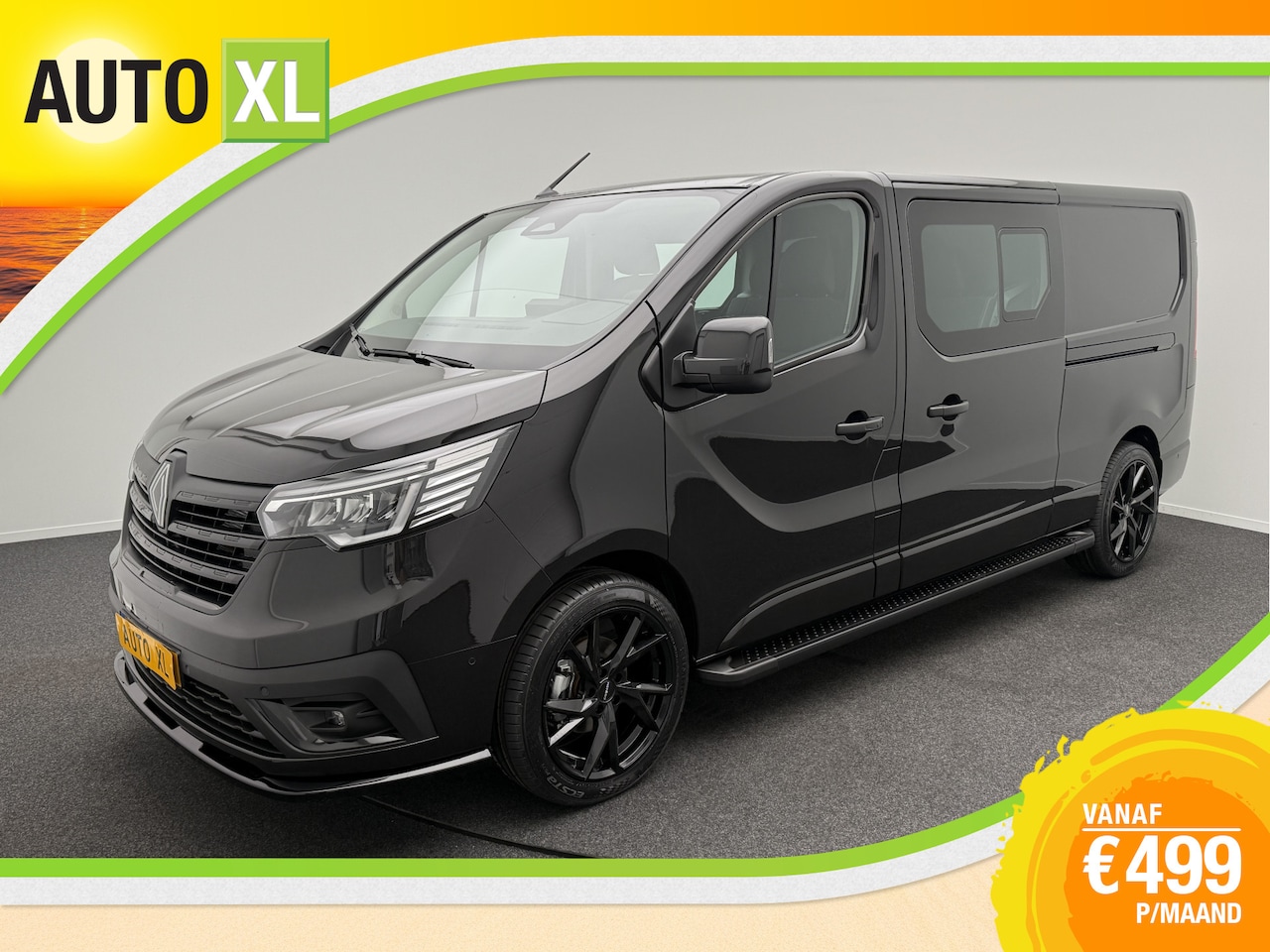 Renault Trafic - 2.0 Aut. 170 PK L2H1 DC RS-Line 5-Pers 2X Schuifdeur Camera Carplay - AutoWereld.nl