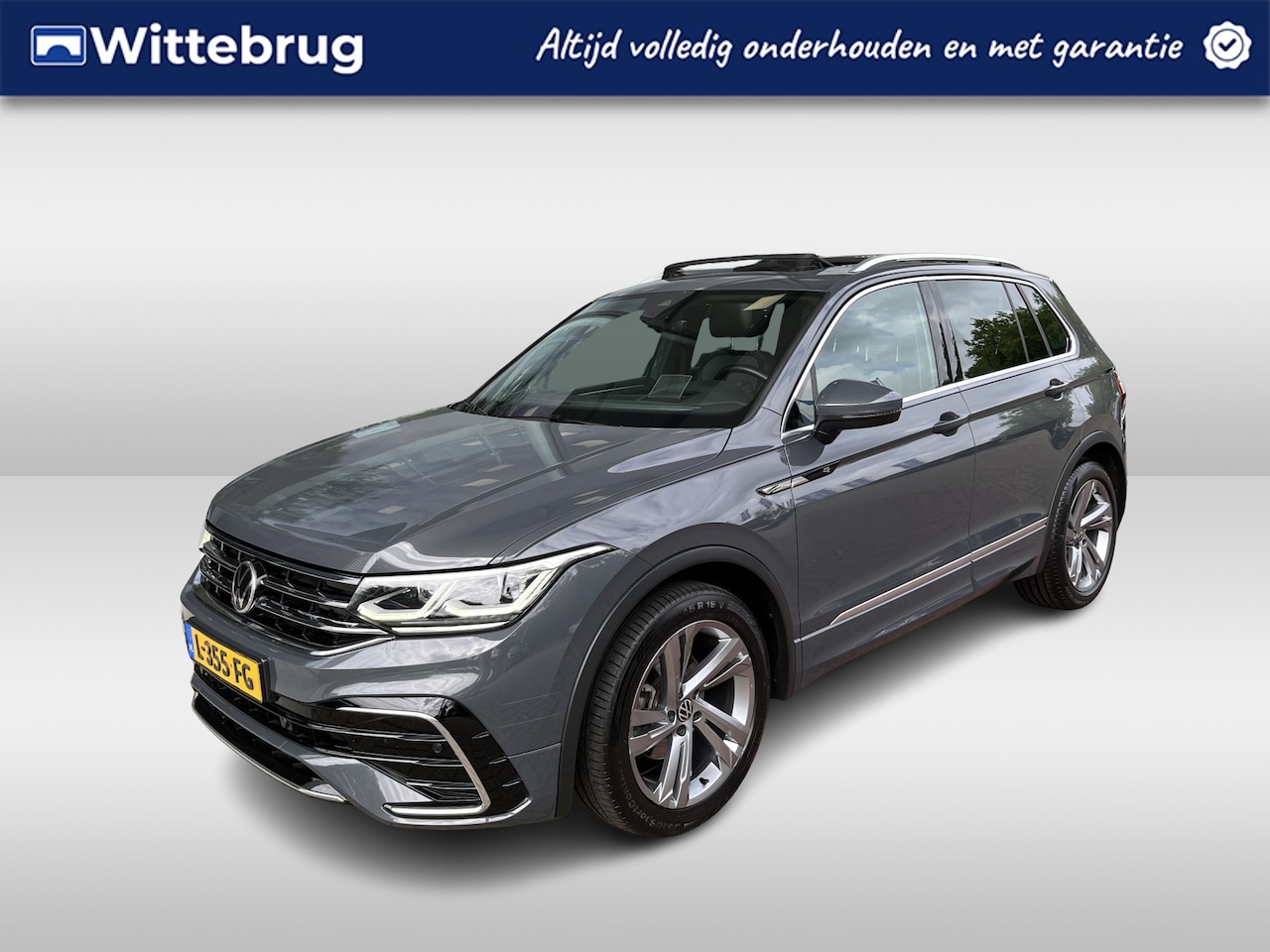 Volkswagen Tiguan - 1.5 TSI 150pk DSG R-Line Business+ / Panoramadak / LED / Virtual Cockpit / Elek Achterklep - AutoWereld.nl