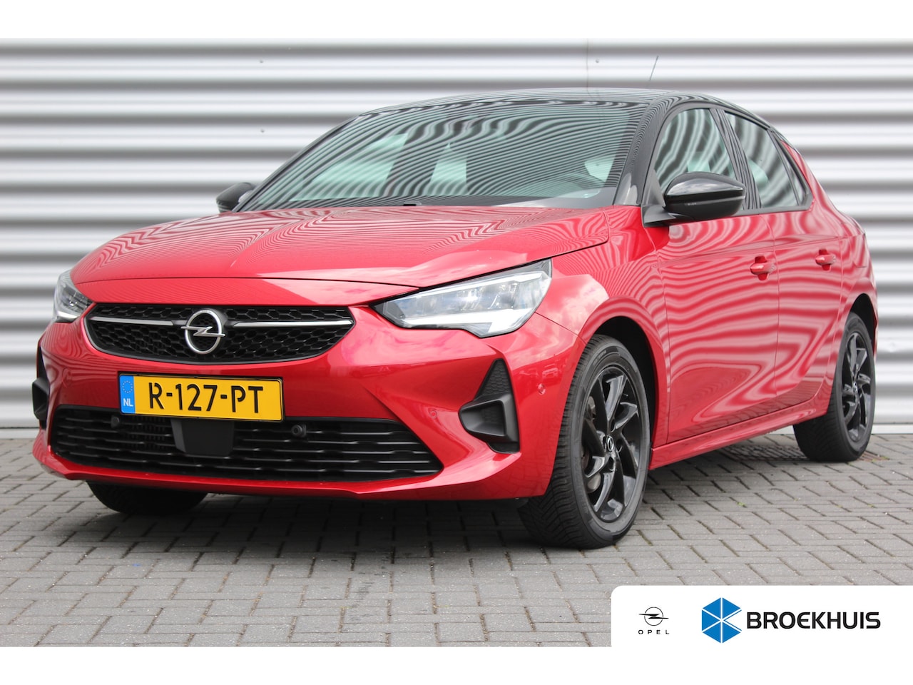 Opel Corsa - 1.2 TURBO 100PK 5-DRS GS-LINE / NAVI / LEDER / AIRCO / LED / PDC / 16" LMV / UNIEK / CAMER - AutoWereld.nl