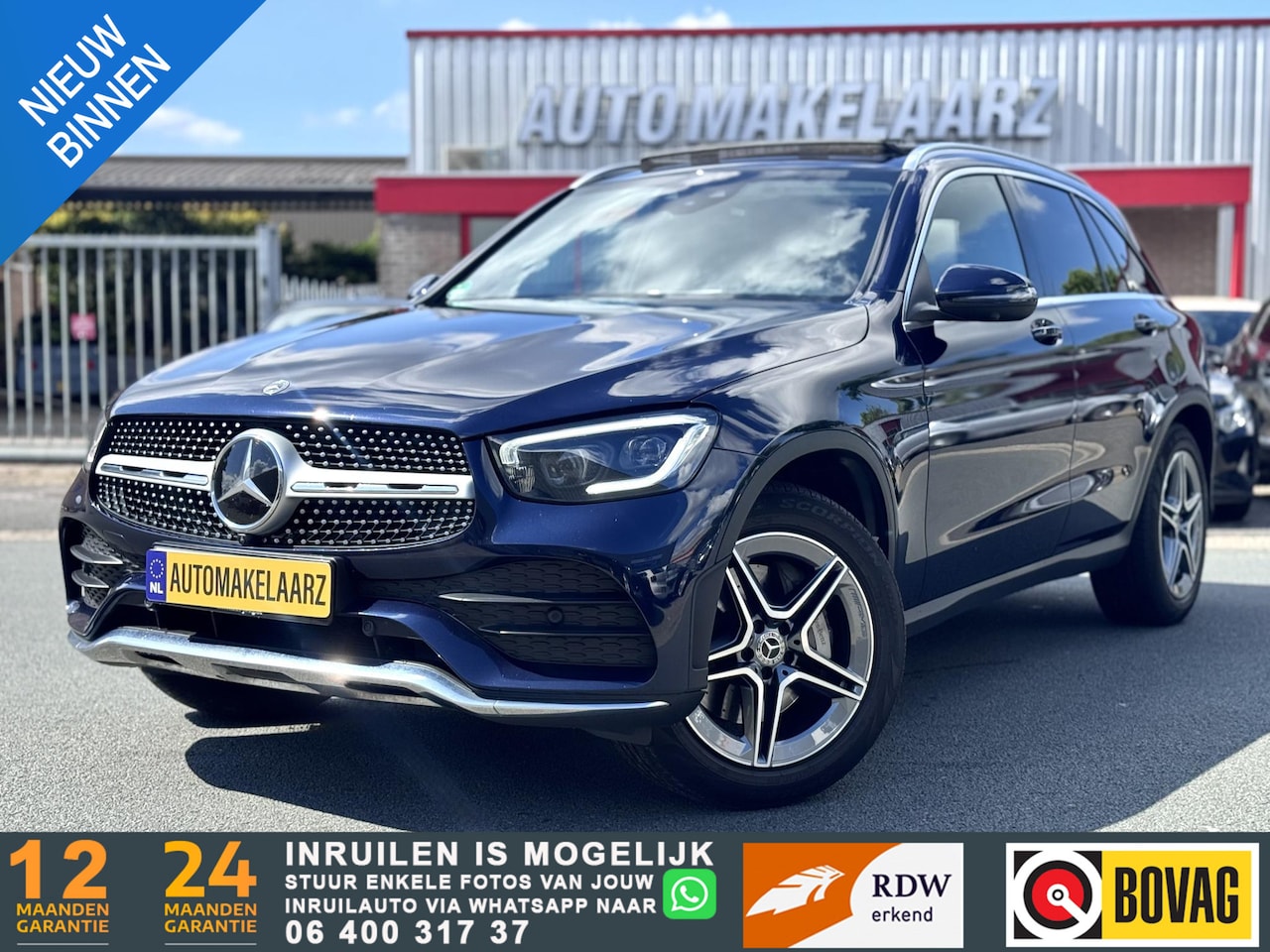 Mercedes-Benz GLC-klasse - 300d 4MATIC Premium Plus AMG SFEER PANO TREKHAAK | EX BPM - AutoWereld.nl