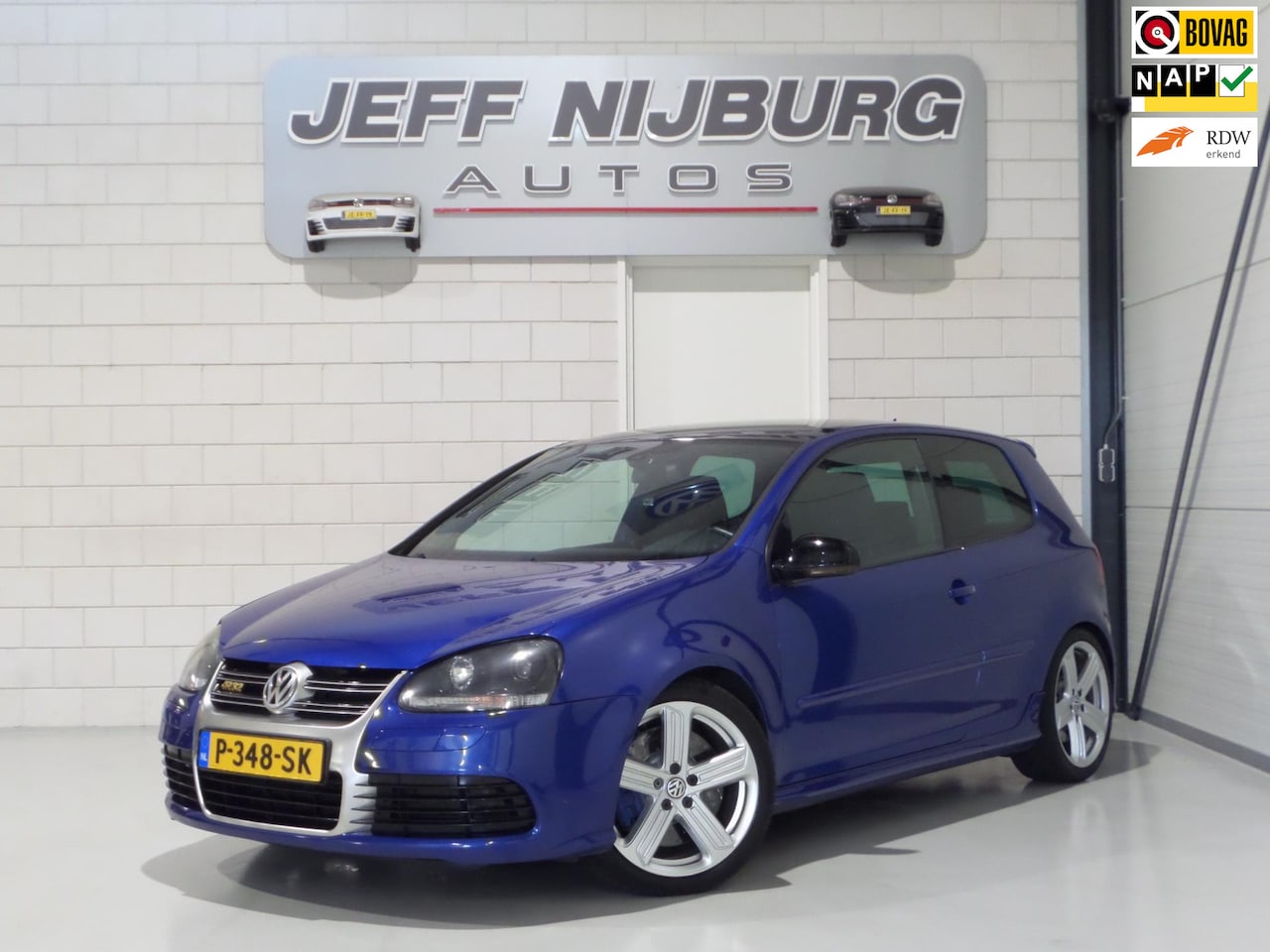 Volkswagen Golf - 3.2 V6 R32 DSG Automaat Stoelverwarming Navigatie Bluetooth Alcantara Cruise-control 18"Ca - AutoWereld.nl