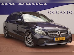 Mercedes-Benz C-klasse Estate - 200 Business Solution AMG+Volleder+navigatie+360camera+Vitrual+pano-dak+Dab+apple-care-pla