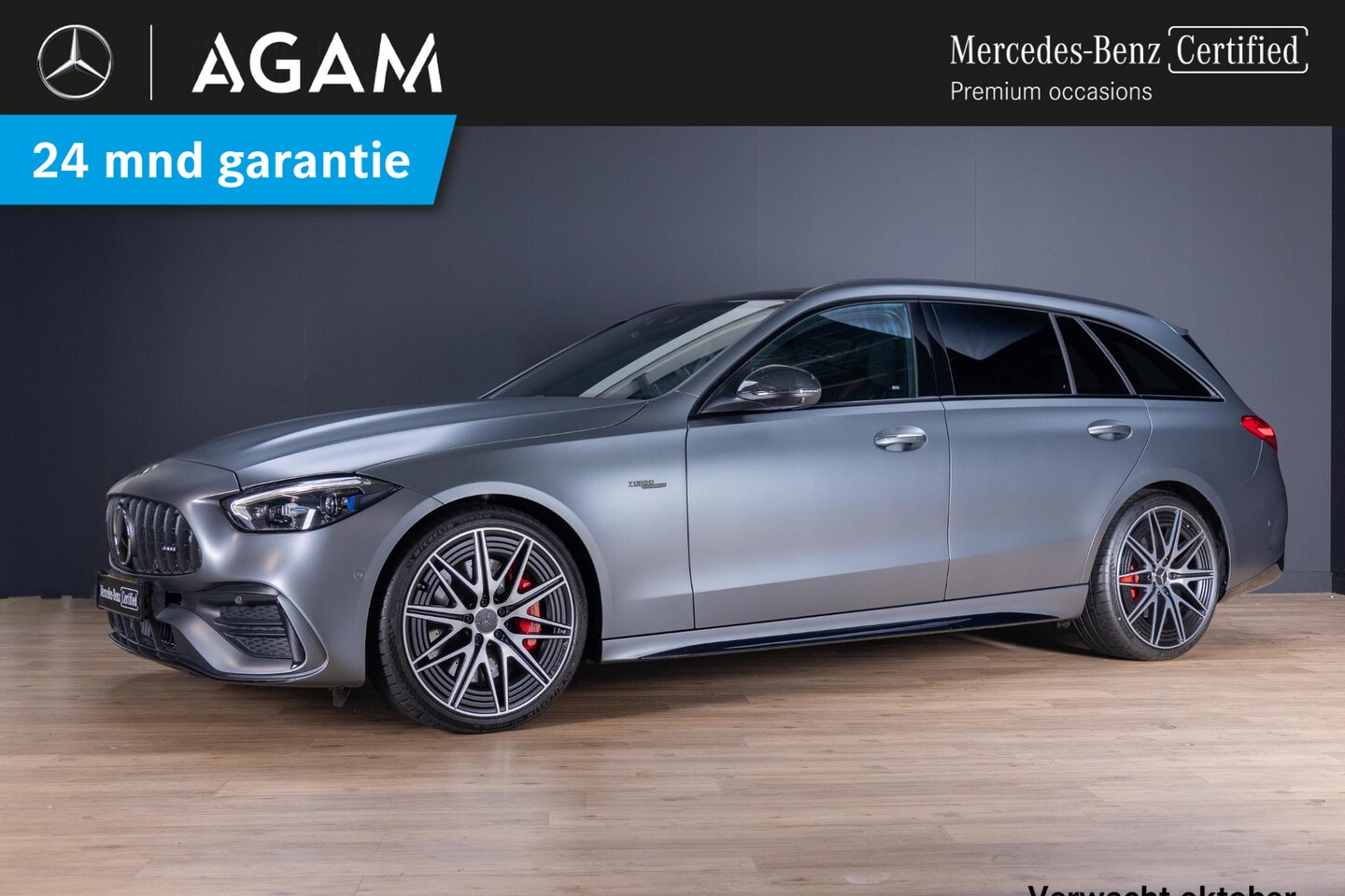 Mercedes-Benz C-klasse Estate - Mercedes-AMG AMG 43 4MATIC Panorama dak | Trekhaak - AutoWereld.nl