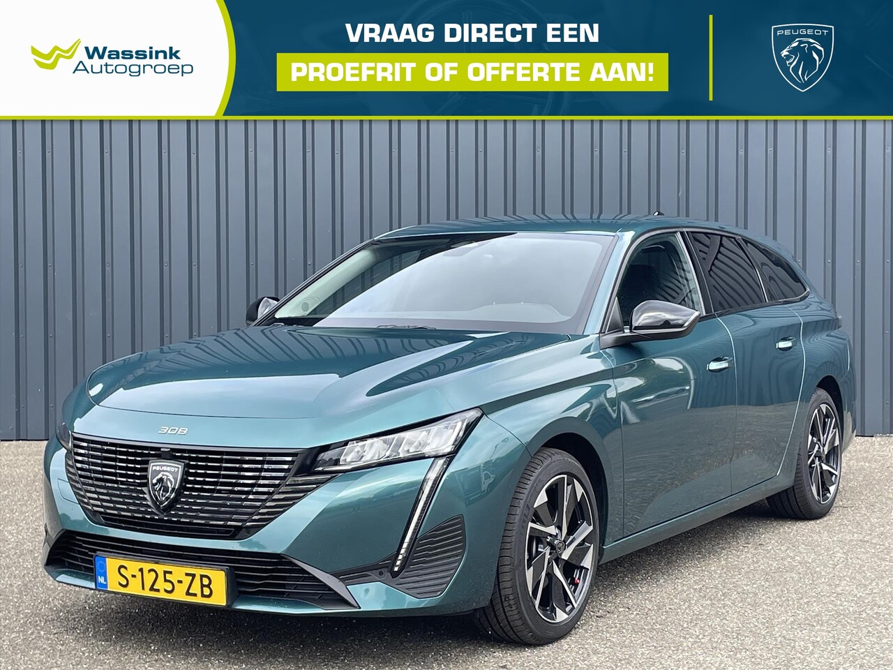 Peugeot 308 SW - 1.2 Turbo 130pk Allure Pack Business Navigatie | Parkeersensoren | Carplay - AutoWereld.nl