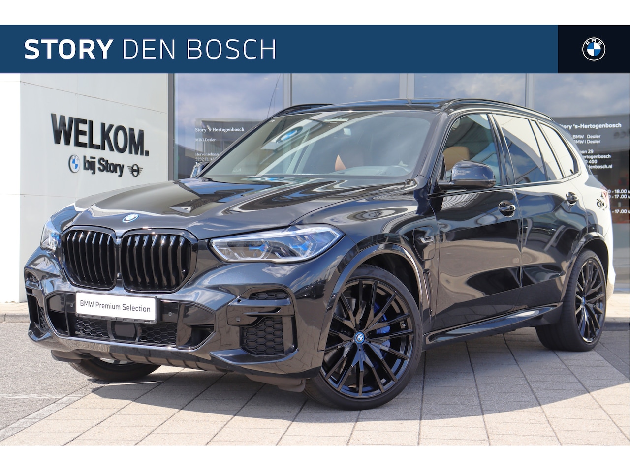 BMW X5 - xDrive45e High Executive M Sport Automaat / Panoramadak / Laserlight / Parking Assistant P - AutoWereld.nl