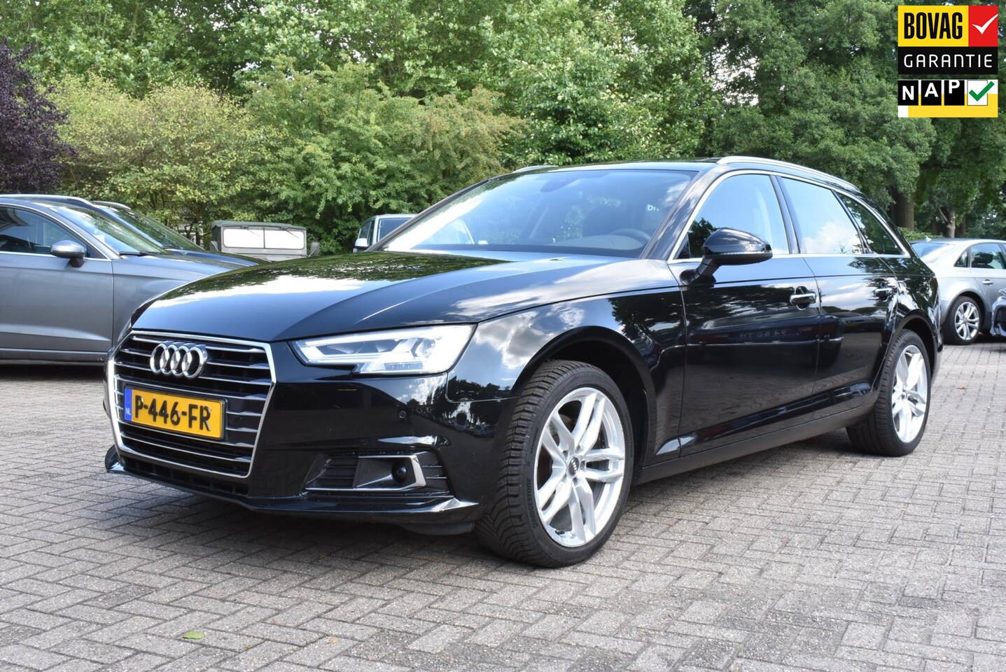 Audi A4 Avant - 2.0 TFSI MHEV Sport S line black edition 2.0 TFSI MHEV Sport S line black edition - AutoWereld.nl