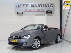 Volkswagen Golf Cabriolet - 1.4 TSI DSG Highline "Automaat" Xenon-LED Apple-Carplay Leer Stoelverwarming Camera Trekha
