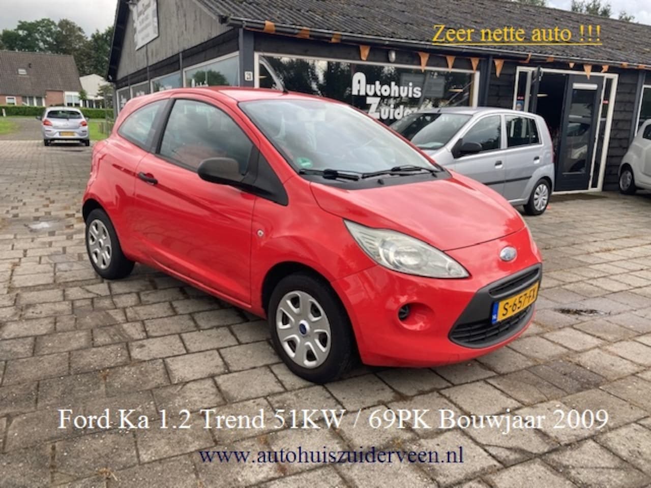 Ford Ka - 1.2 51KW 2009 Trend Zéér Nette Auto !!! - AutoWereld.nl