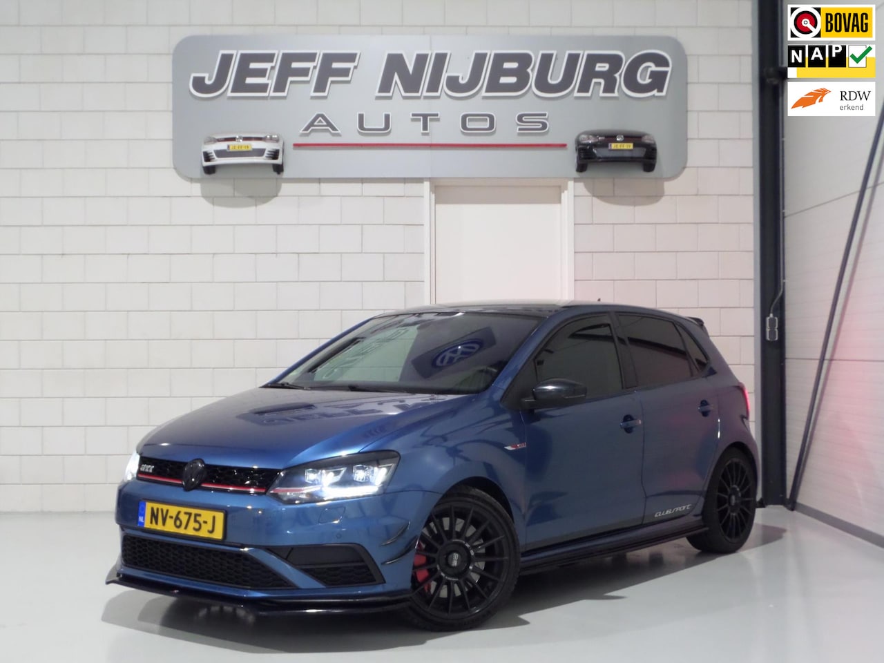 Volkswagen Polo - 1.8 TSI GTI Full-LED Apple-Carplay Milltek Maxton OZ-velgen Big brake kit Stoelverwarming - AutoWereld.nl