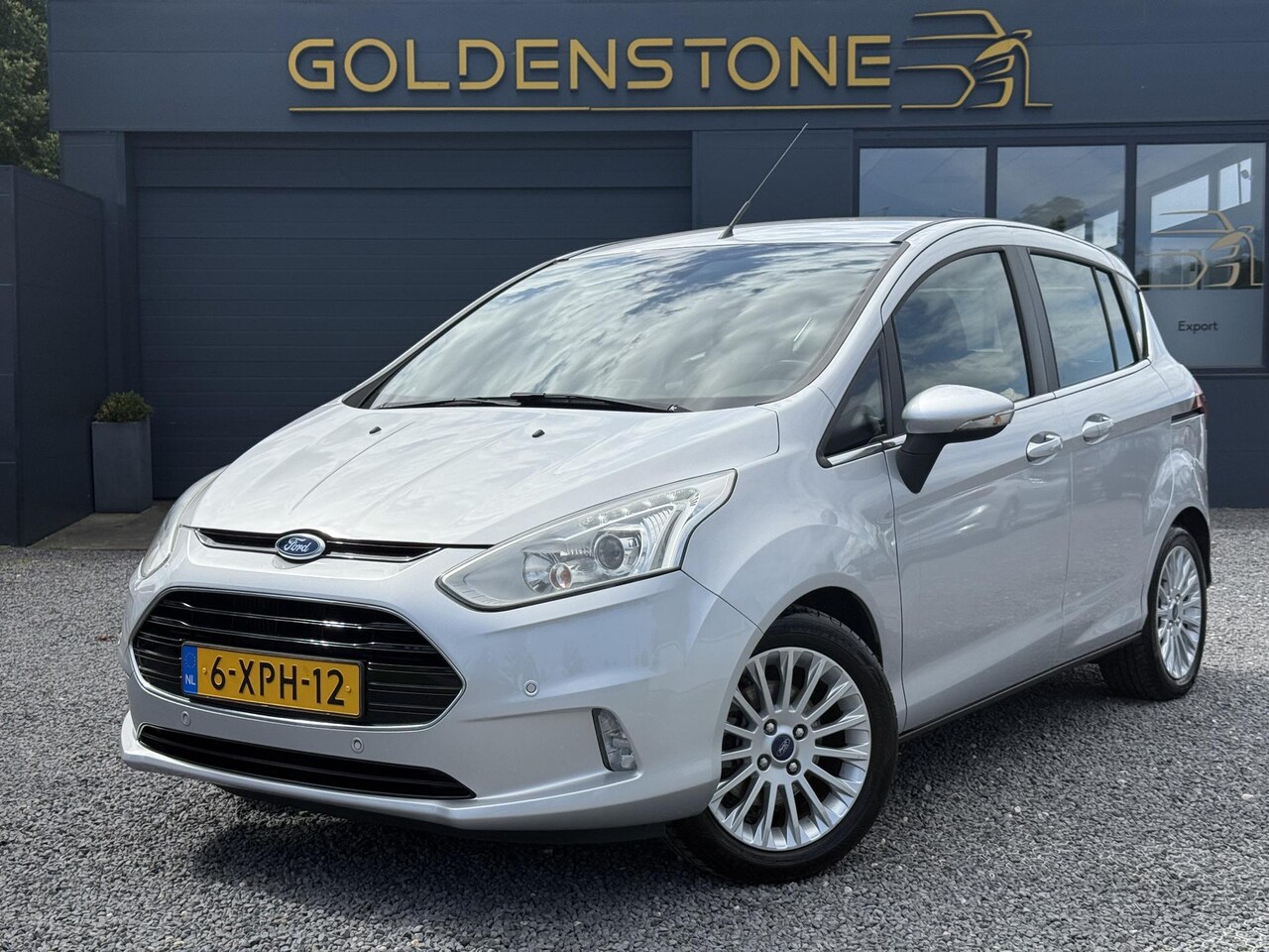 Ford B-Max - 1.0 EcoBoost Titanium 2e Eigenaar,Camera,Trekhaak,125pk,Navi,Lm velgen,Clima,Cruise,Pdc V+ - AutoWereld.nl