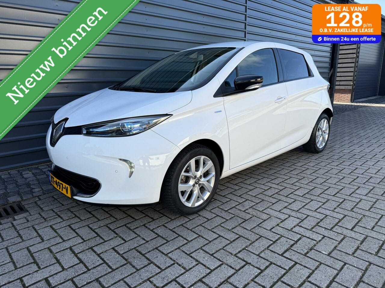 Renault Zoe - R110 Limited 41 kWh Koop accu !! SOH 91.6% incl.Btw Cruise Clima - AutoWereld.nl