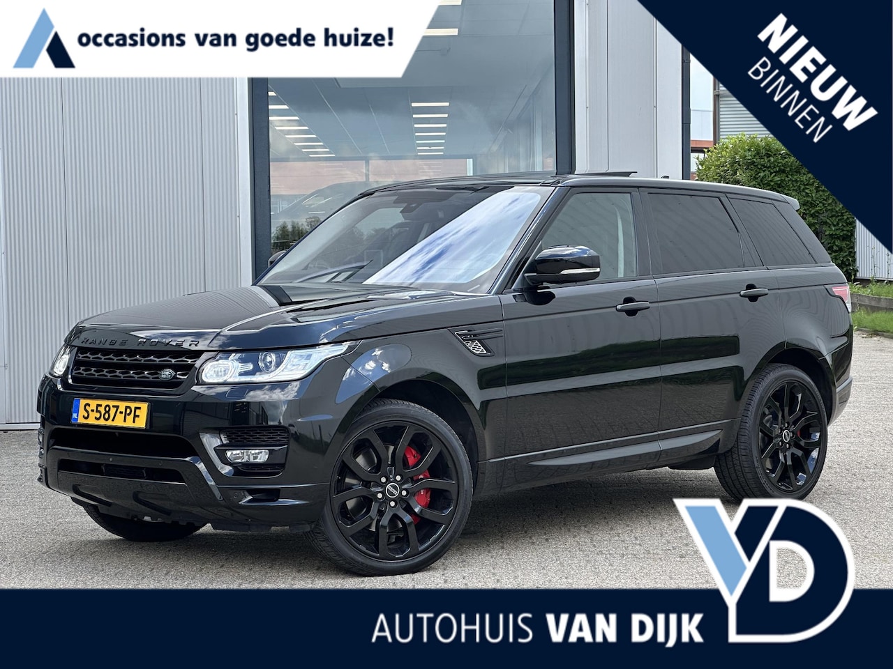 Land Rover Range Rover Sport - 5.0 V8 Supercharged Autobiography Dynamic | Pano-Schuifdak/22-inch/Luchtvering/Meridian - AutoWereld.nl