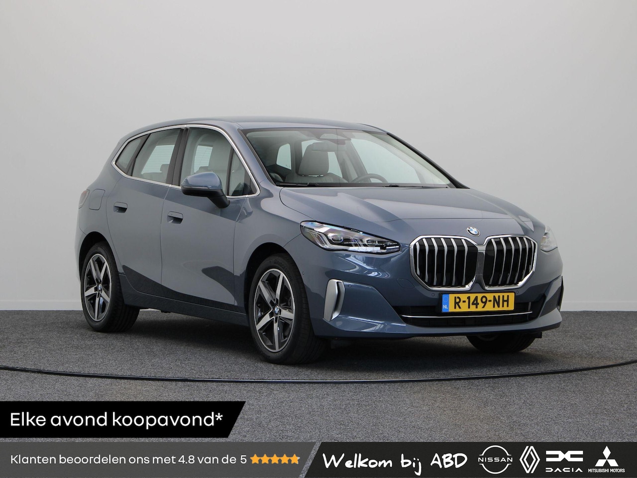 BMW 2-serie Active Tourer - 218i | Stoelverwarming | Stuurwielverwarming | Automaat | Lederen bekleding | - AutoWereld.nl