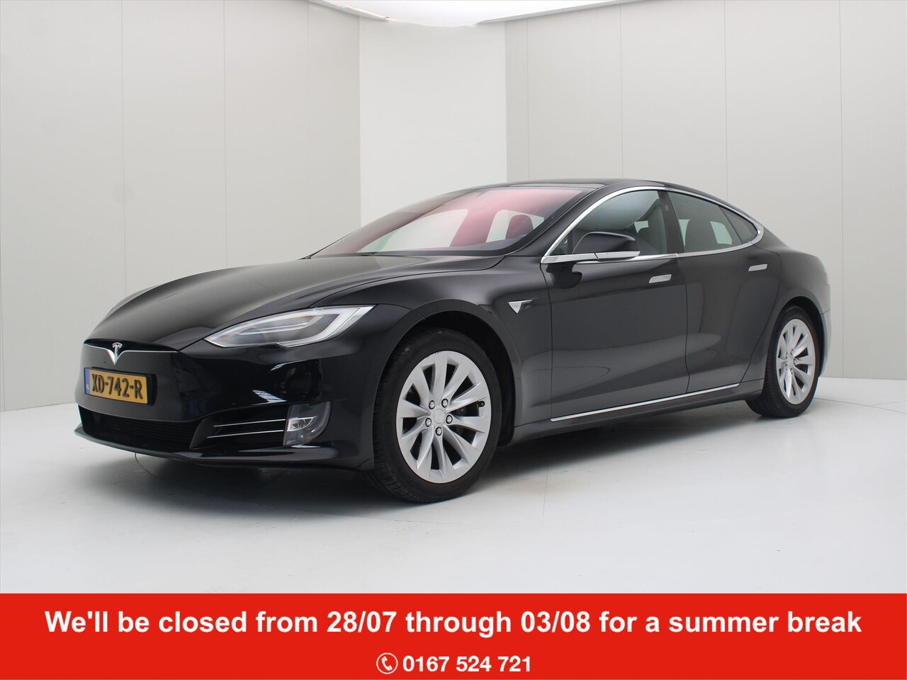 Tesla Model S - Tesla Model S 75D 75 kWh AWD [LUCHTVERING+CRUISE+476pk+PANO+CAMERA+STUURVERWARMING] - AutoWereld.nl