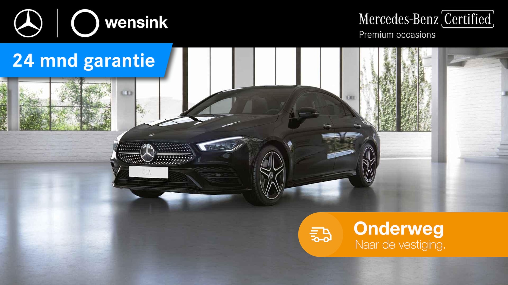 Mercedes-Benz CLA-Klasse - 250 e Business Solution AMG Limited | Panoramadak | Night | Rij assistentie | - AutoWereld.nl