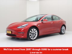 Tesla Model 3 - Long-Range AWD 351pk 75 kWh [ AUTOPILOT+19" LMV+WIT LEDER+620KM WLTP+PREMIUM AUDIO ]