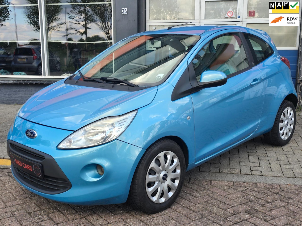 Ford Ka - 1.2 Titanium AIRCO/NAP/NWE APK/ ELEK RAMEN/ELEK SPIEGELS - AutoWereld.nl