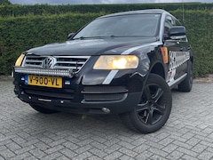 Volkswagen Touareg - 2.5 TDI Grijs kenteken Turbo Airco Cruise Control Stoelverwarming Radio 4x4 4Motion Trekhaak