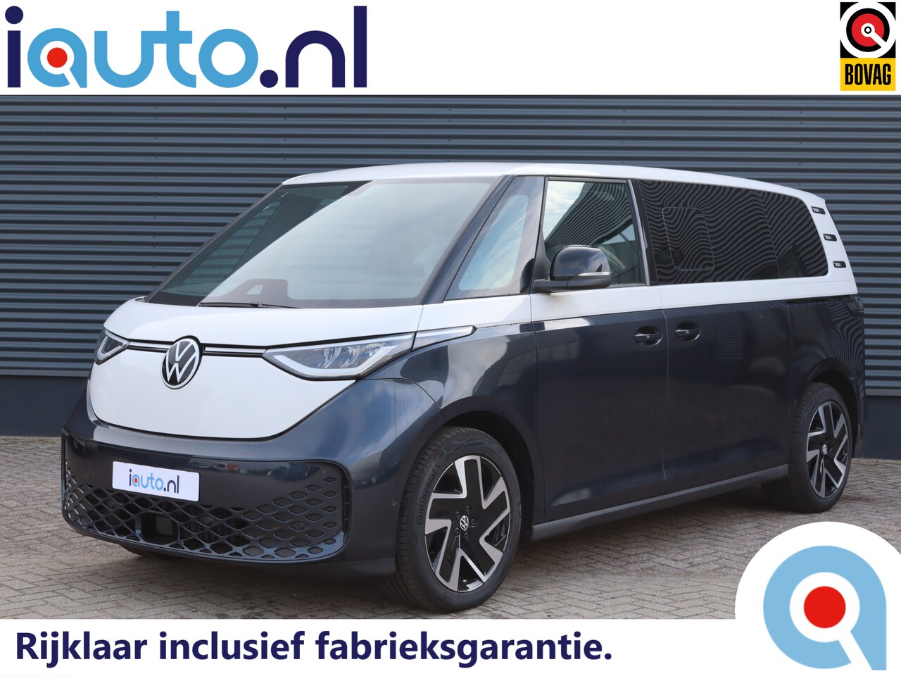 Volkswagen ID. Buzz - Pro 286pk 86 kWh LWB 7p. LED/ACC/Camera/Elek. schuifdeuren/Keyless/20" - AutoWereld.nl