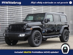 Jeep Wrangler Unlimited - 4xe 380 Sahara CABRIO & BRUIN LEER & 20 INCH SPECIAL EDITION