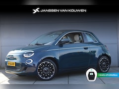 Fiat 500 C - La Prima 42 kWh Cabrio / Navigatie / Adaptief cruise / Camera / 'Ocean Green'