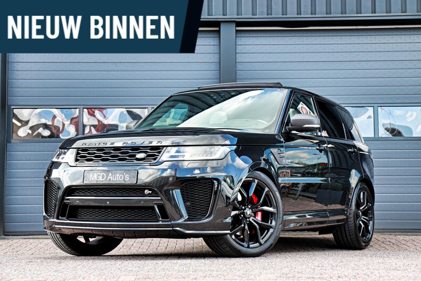 Land Rover Range Rover Sport - 5.0 V8 SC SVR /PANODAK/LUCHTVERING/MEMORY/HUD/MERIDIAN/VOL! - AutoWereld.nl
