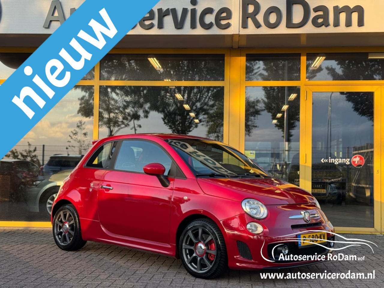 Fiat 500 C - 1.4 T-Jet Abarth Ela - AutoWereld.nl