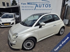 Fiat 500 - 1.2 clima Panoramadak Leder automaat