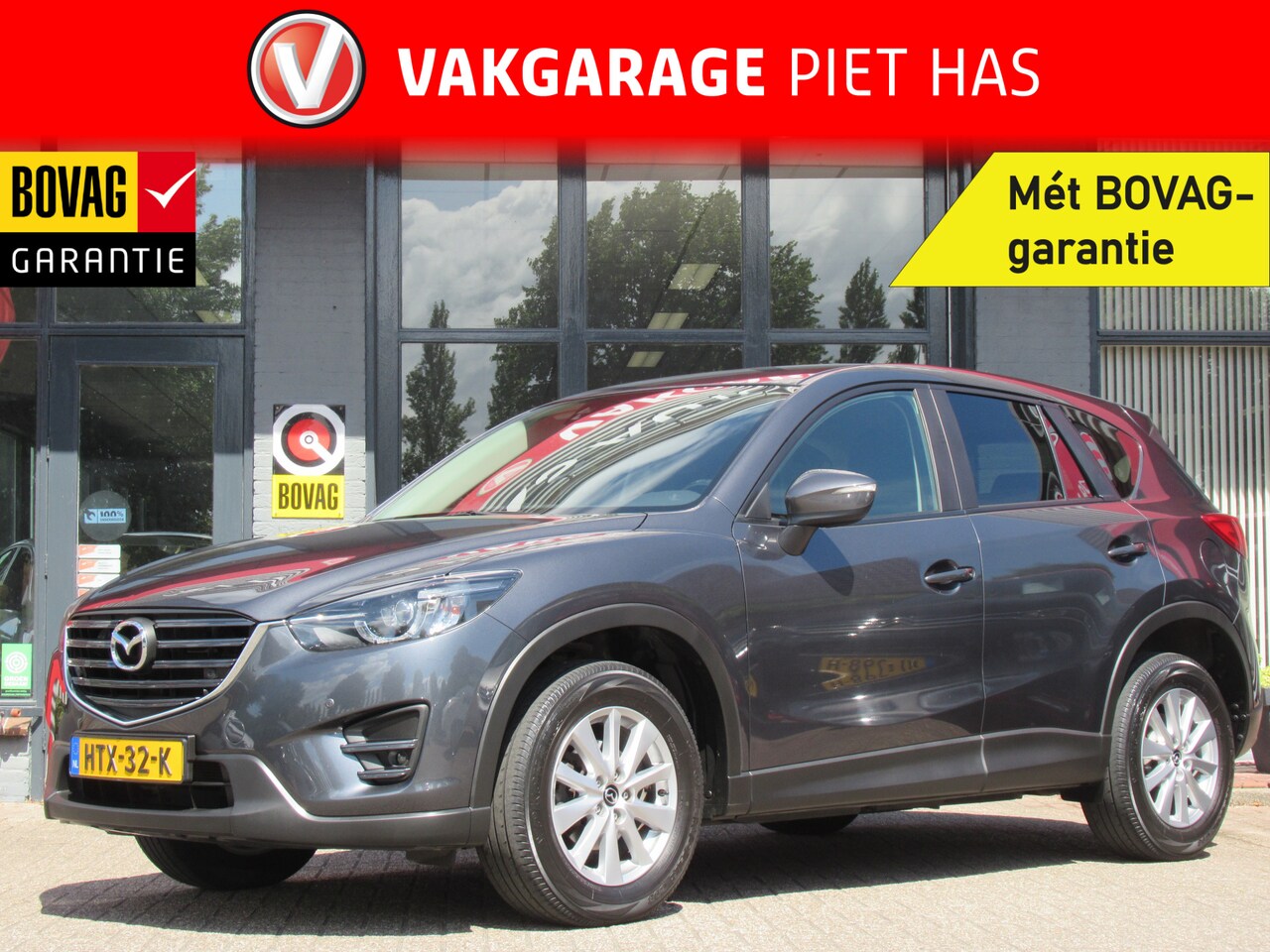 Mazda CX-5 - 2.0 SkyActiv-G 160 GT-M 4WD | Clima-Airco | Navigatie | Parkeersensoren | Incl. BOVAG Gara - AutoWereld.nl