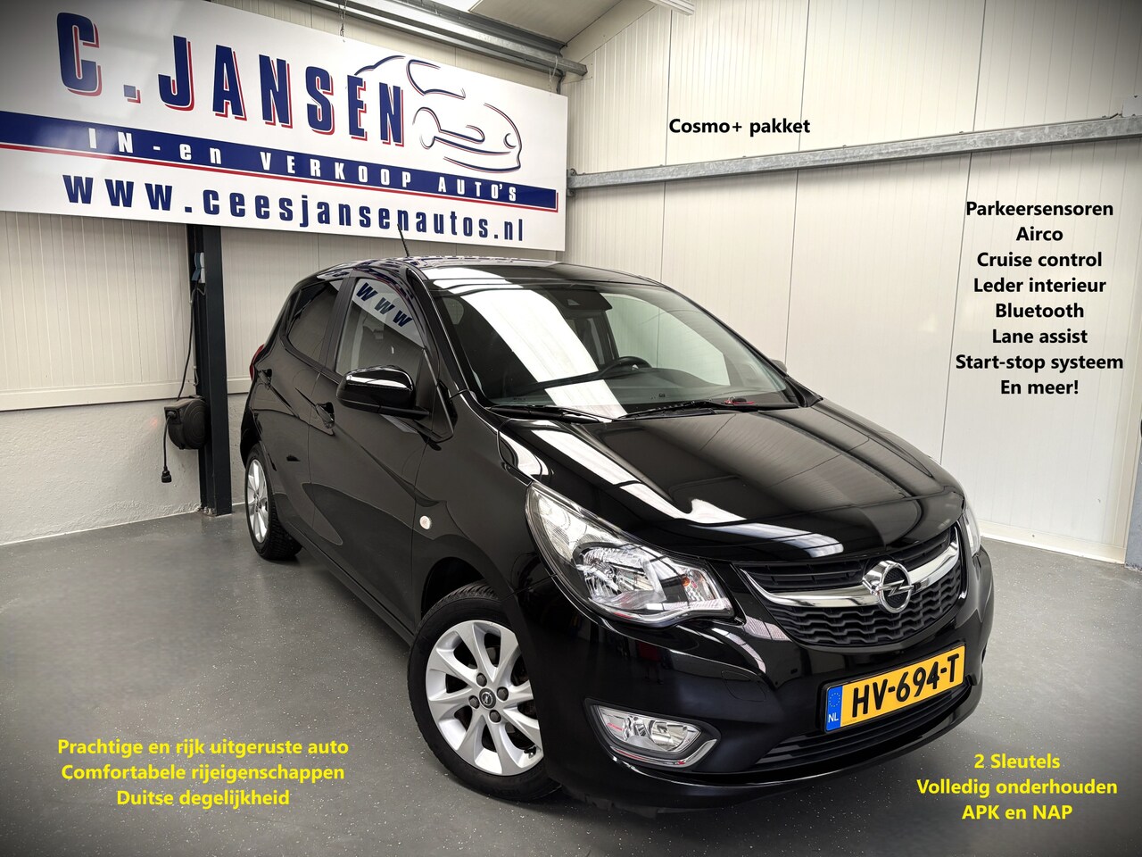 Opel Karl - 1.0 ecoFLEX Cosmo Vol opties! - AutoWereld.nl