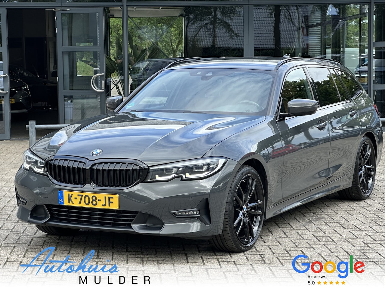 BMW 3-serie Touring - 320i High Executive Edition Automaat Sport Led/Navigatie/Leder/Trekhaak/Cruise/NAP - AutoWereld.nl